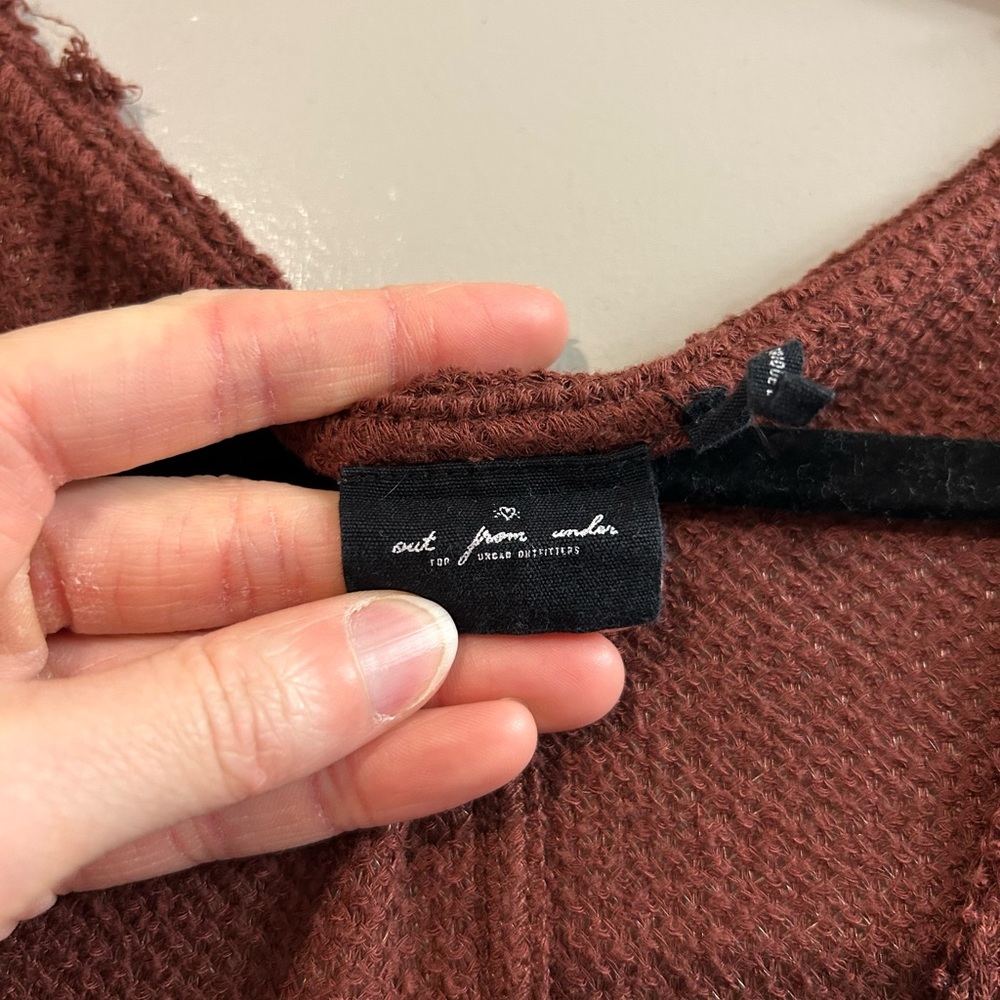 Urban Outfitters Terracotta Short Sleeve Top - Picture 2 of 5